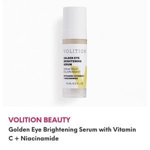 New VOLITION Golden Eye Brightening $erum